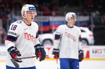 Norský útočník Tobias Lindström na MS