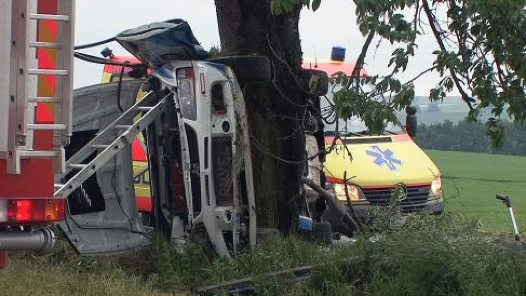 Havária při Rallye Posázaví