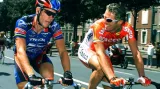 Lance Armstrong s Mariem Cipollinim na Tour 1999
