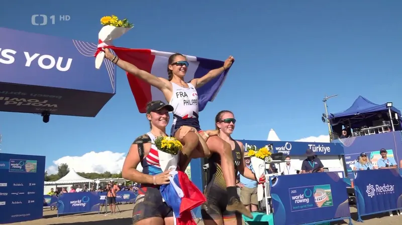 Juniorka Vlastníková vybojovala na MS v beach sprintu bronz