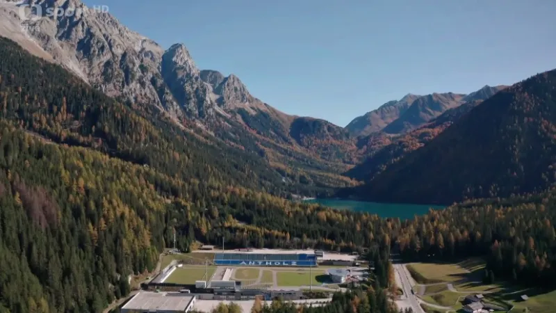 Biatlonová reprezentace se připravuje v Anterselvě