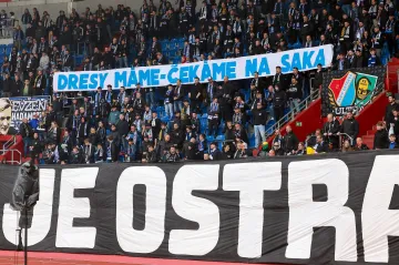 Fanoušci Baníku Ostrava