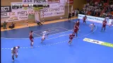 Sestřih utkání extraligové nadstavby házenkářů Lovosice - Dukla
