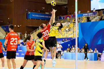 Utkání českých korfbalistů s Tchaj-wanem