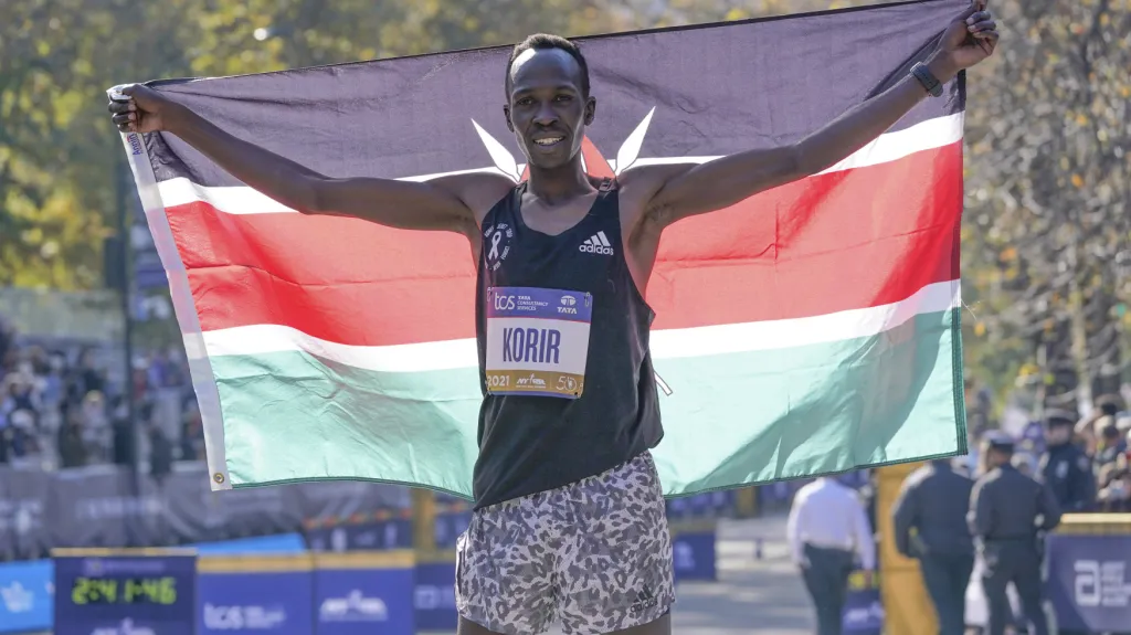 Keňský vytrvalec Albert Korir