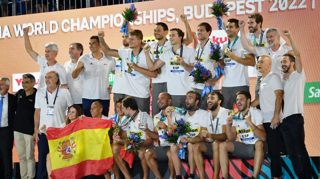 Pólisté Španělska si na MS připsali historický třetí titul