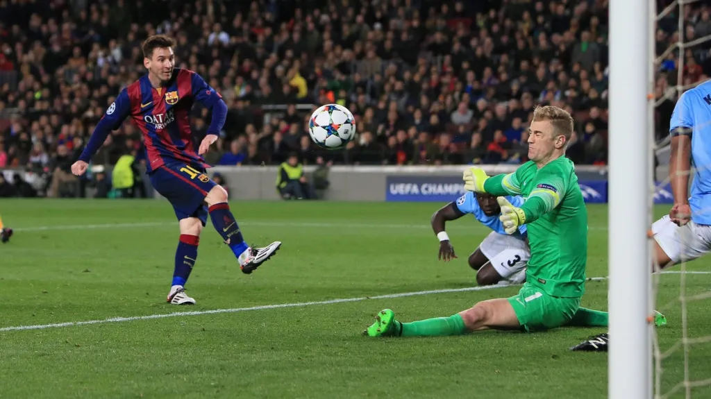 Joe Hart Messimu skórovat nedovolil