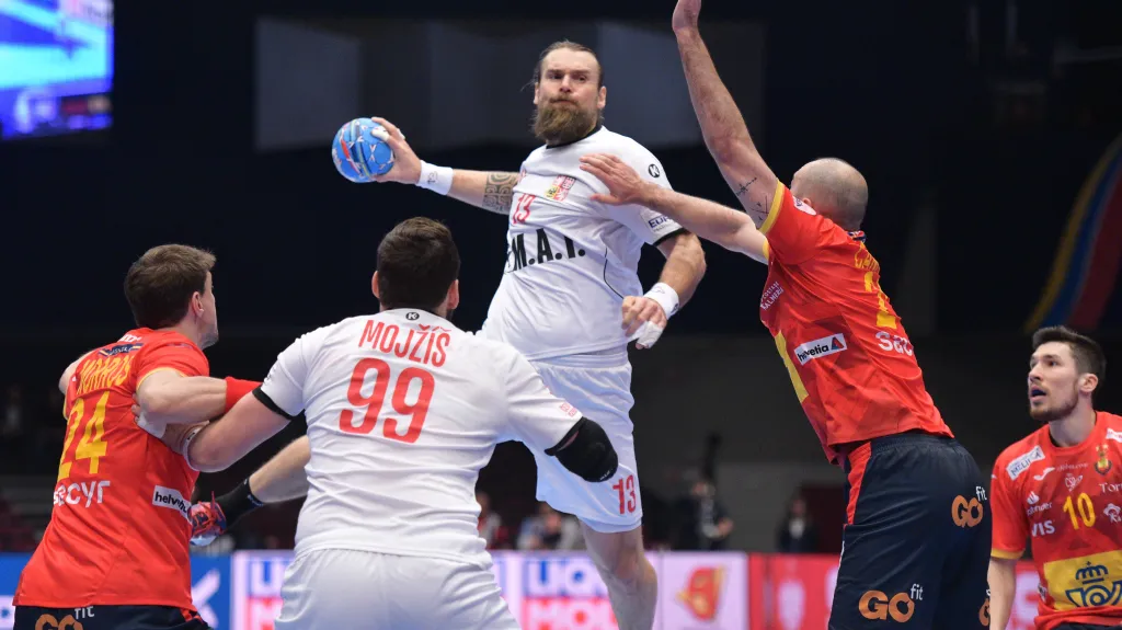 Česká spojka Pavel Horák proti Španělsku