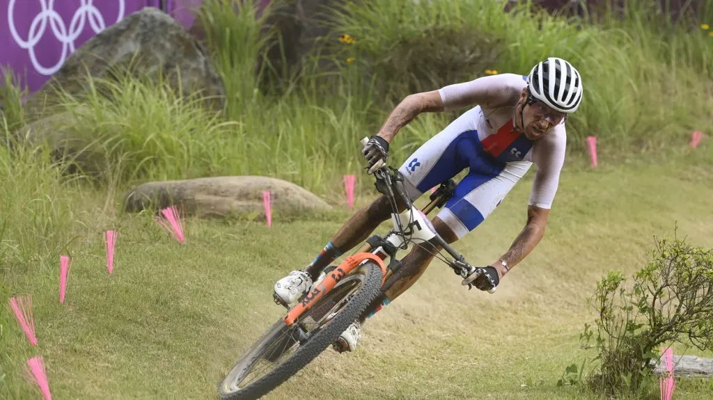 Ondřej Cink během olympijského cross-country