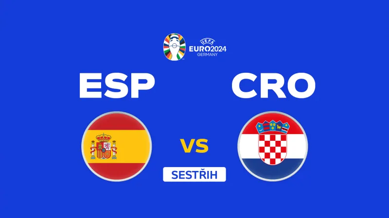 Sestřih utkání Španělsko – Chorvatsko