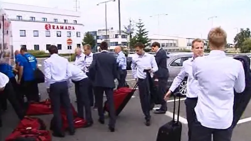 Fotbalová reprezentace odletěla k dalšímu zápasu kvalifikace do Itálie