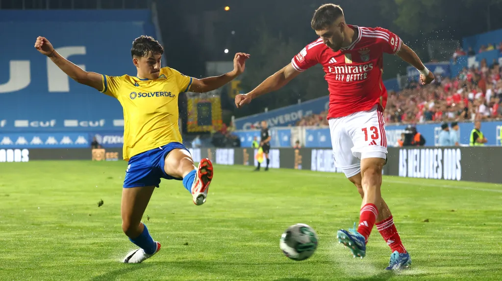 David Jurásek v dresu Benficy Lisabon