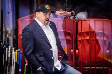 Trenér Dukly Jihlava Viktor Ujčík