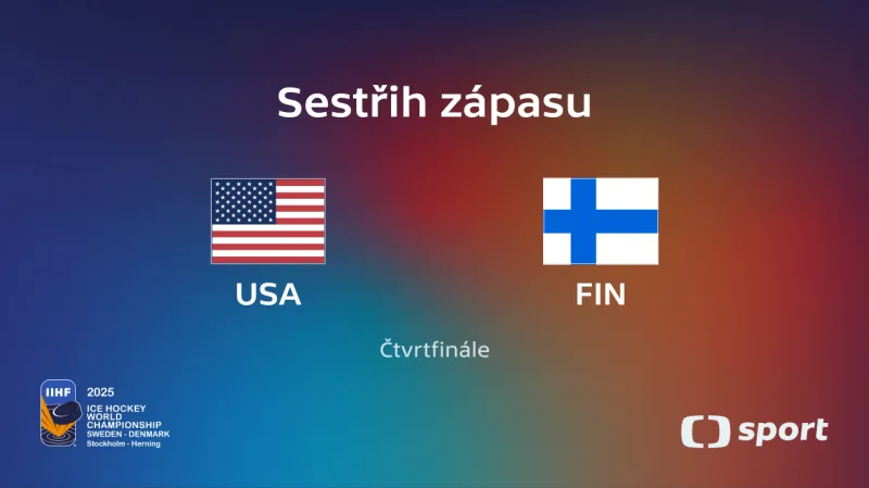 Sestřih utkání USA – Finsko