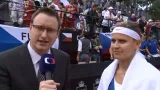 Reakce Lucie Šafářové po zápase s Erraniovou