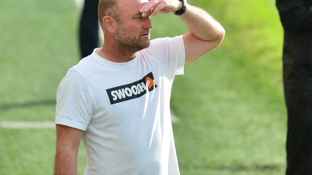 Trenér Liberce Pavel Hoftych