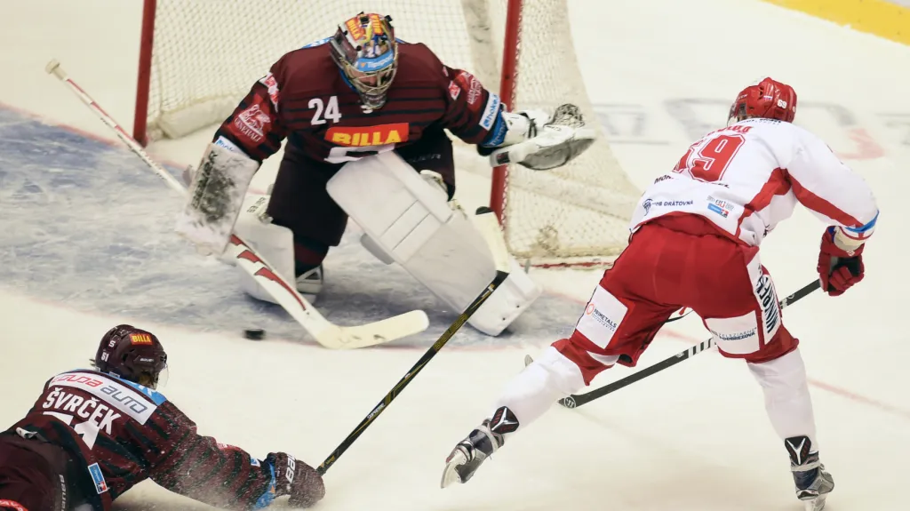 Utkání Třinec - Sparta