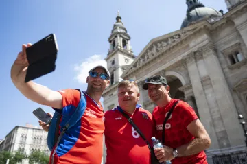 Čeští fanoušci dorazili do Budapešti