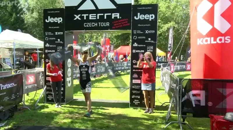 Závěr short tracku mužů na Xterra Czech a ohlasy