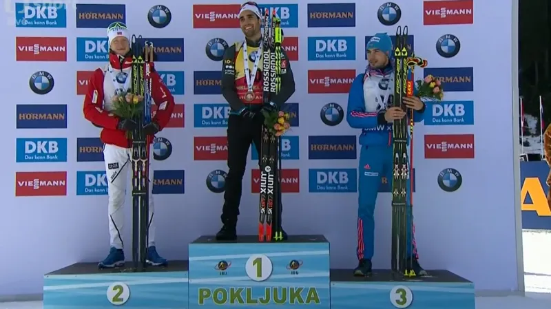 Sestřih: Fourcade ovládl sprint, Krčmář po skvělém výkonu skončil devátý