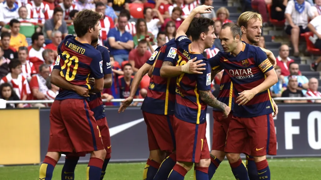 Fotbalisté Barcelony