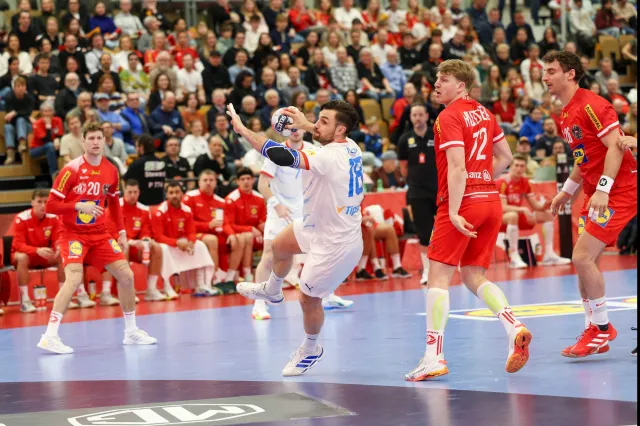Házenkáři v generálce na mistrovství Evropy vyhráli o gól v Rakousku