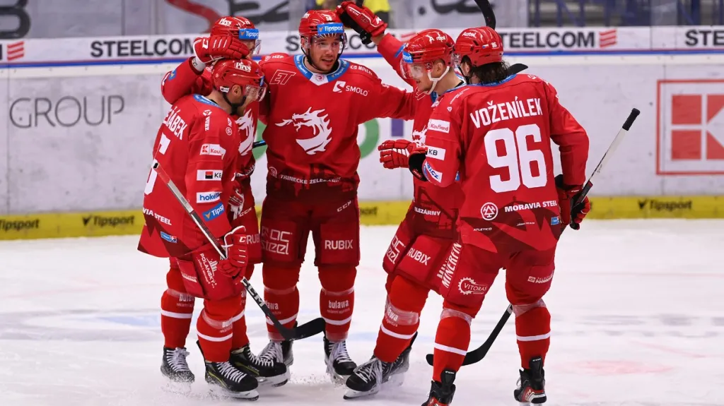 Radost třineckých hokejistů