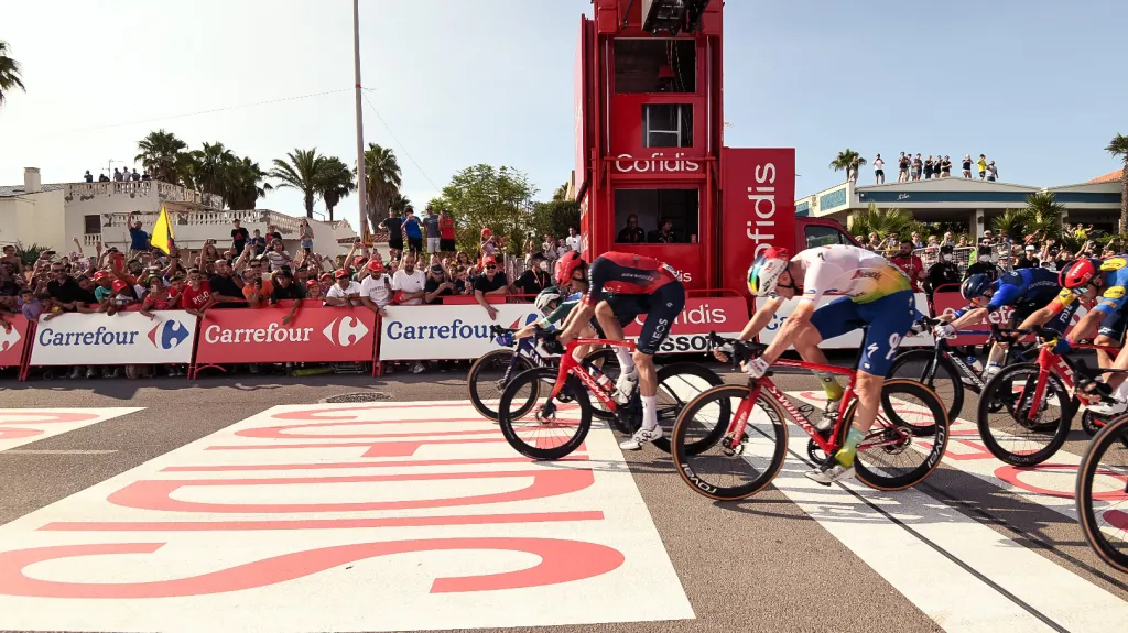 Závěr páté etapy Vuelty 2023