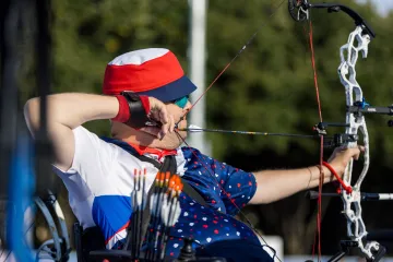 David Drahonínský na paralympiádě v Paříži