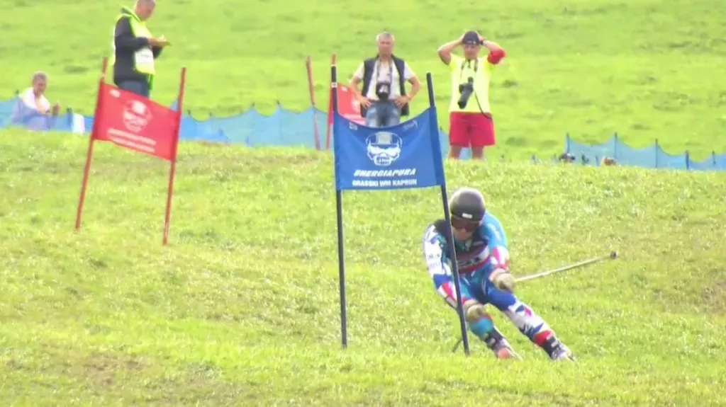 Gardavský vyhrál i obří slalom a stal se králem MS v travním lyžování