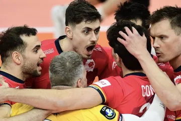 Radost volejbalistů Lvů Praha