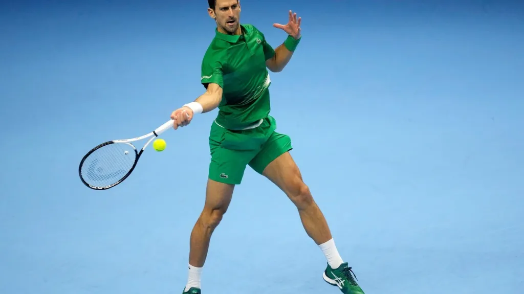 Novak Djokovič na Turnaji mistrů