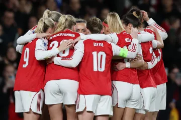 Radost hráček Arsenalu