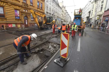 Rekonstrukce Nádražní ulice v Ostravě