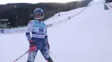 Jízda Martiny Dubovské v 1. kole slalomu