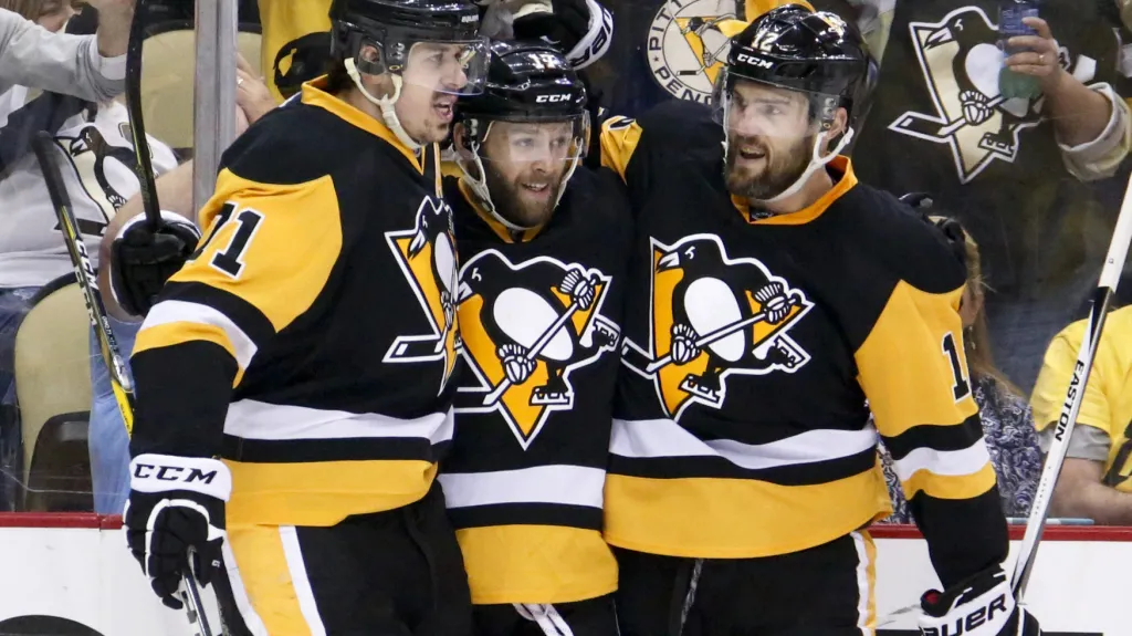 Radost hráčů Pittsburghu