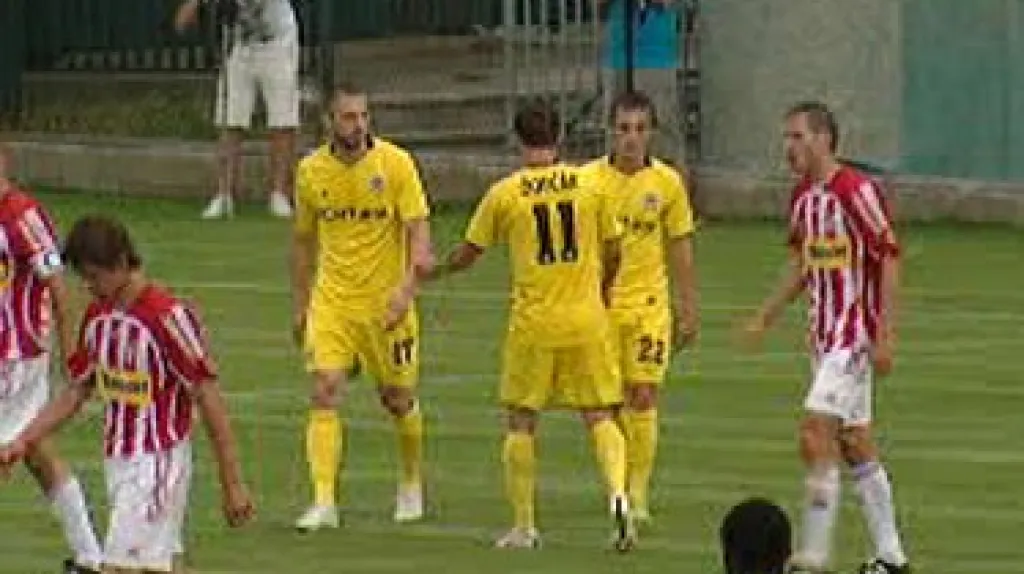 Radost hráčů Sparty