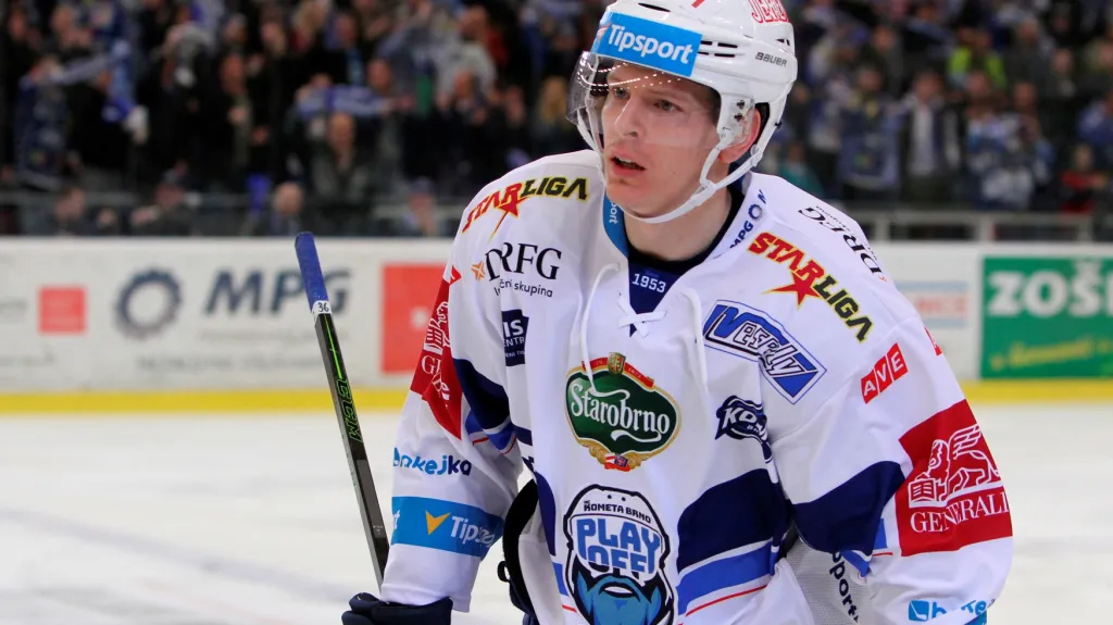 Jakub Krejčík v dresu Komety Brno