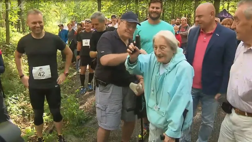 První ročník Zátopkovy desítky odstartovala Dana Zátopková