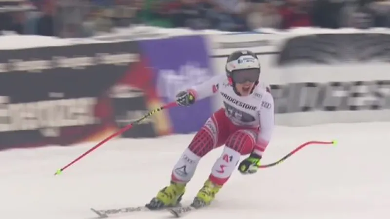 Vítězná jízda Nicole Schmidhoferové