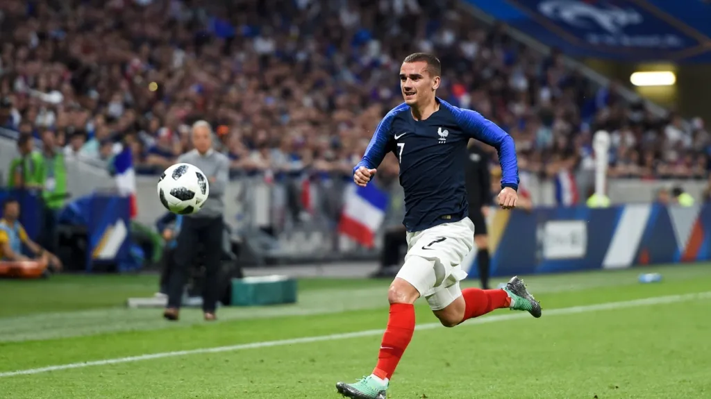 Antoine Griezmann v dresu Francie
