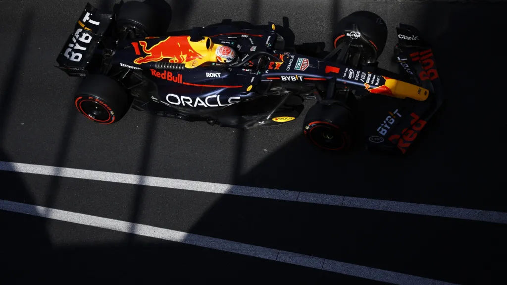 Max Verstappen v Monaku