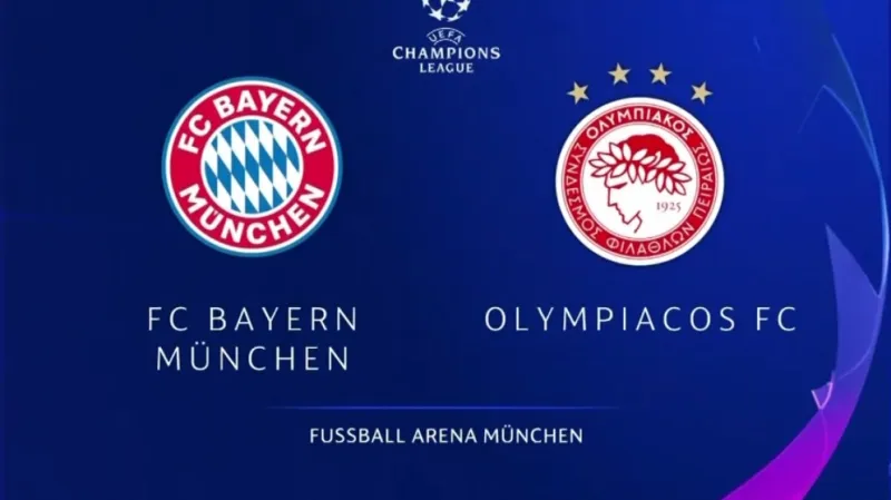 Sestřih utkání Bayern Mnichov - Olympiakos Pireus