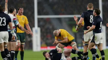 Čtvrtfinále MS v ragby Austrálie - Skotsko