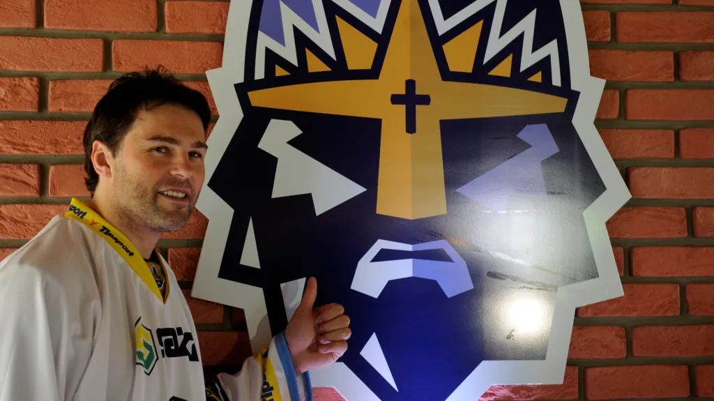 Jaromír Jágr představuje nové kladenské logo