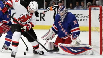 Utkání NY Rangers - New Jersey