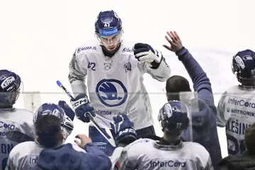 Radost hokejistů Plzně