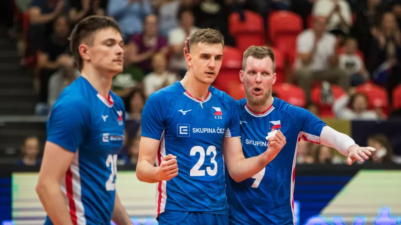 Sestřih kvalifikačního utkání volejbalistů Česko – Norsko