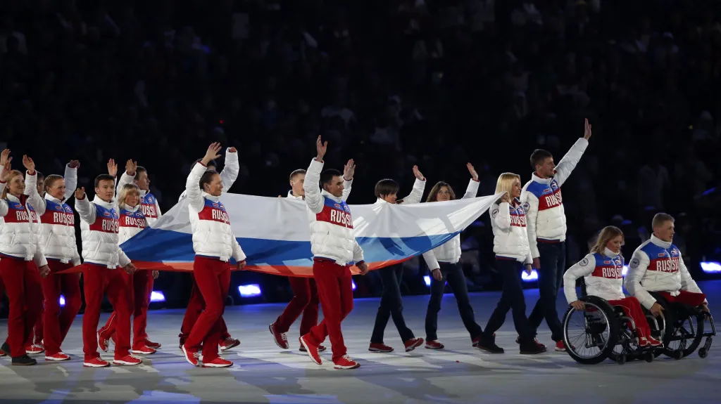 Ruští paralympionici na hrách v Soči