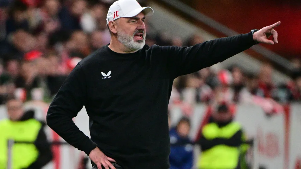 Trenér Slavie Jindřich Trpišovský